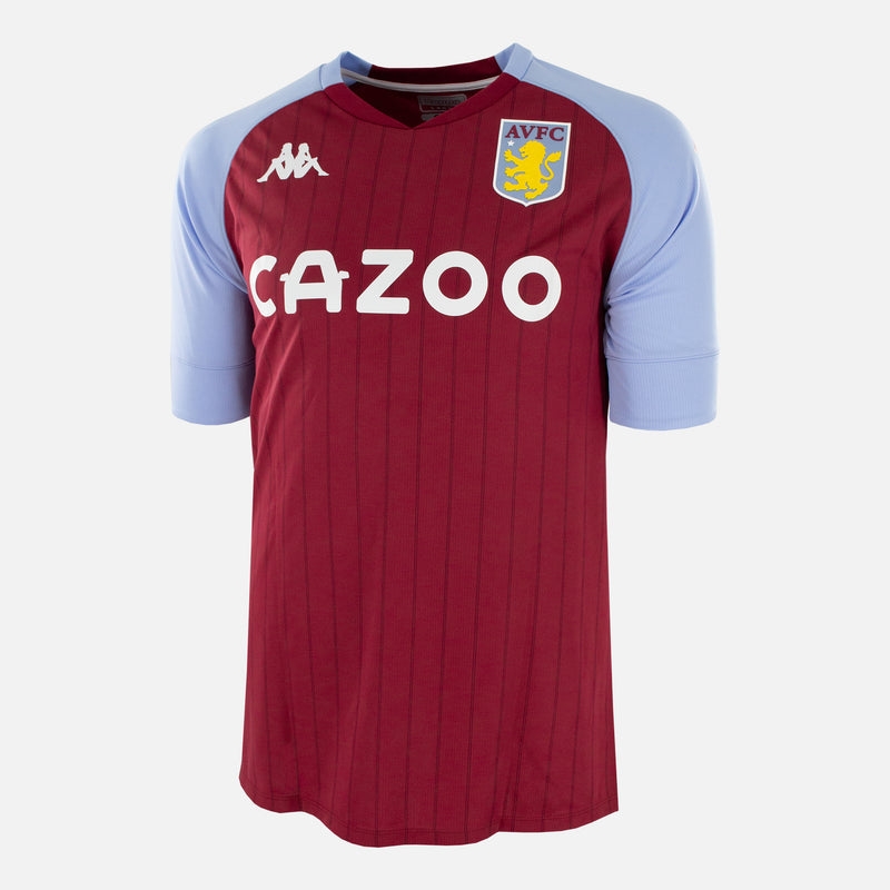 Aston Villa Home Shirt 2020-21 Kappa Claret Cazoo
