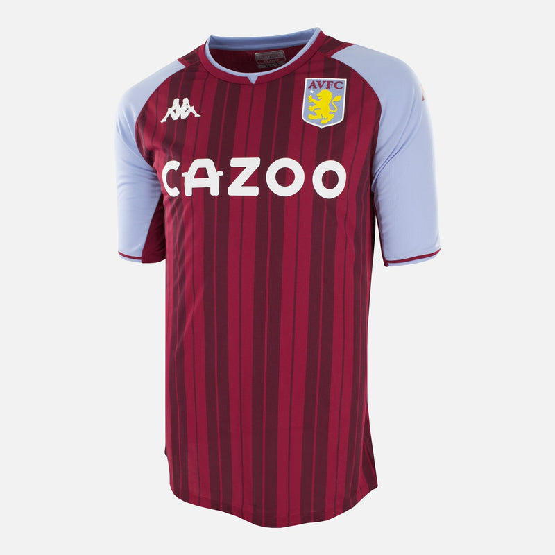 Matty Cash Signed Aston Villa Shirt 2021-22 Home [2]