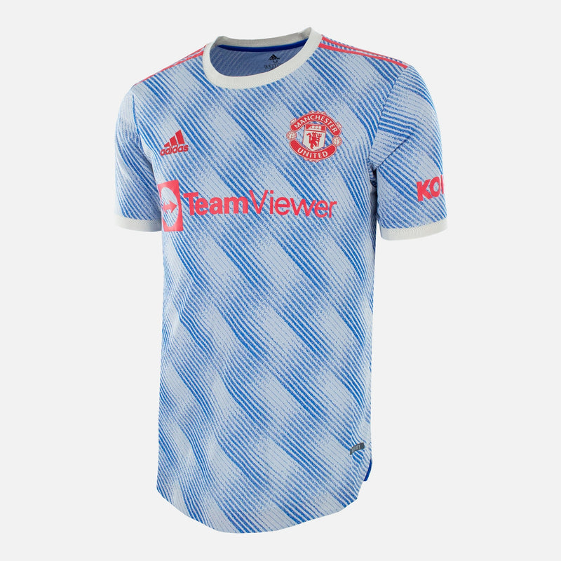 Manchester United 2021 2022 Adidas authentic version away shirt kit jersey