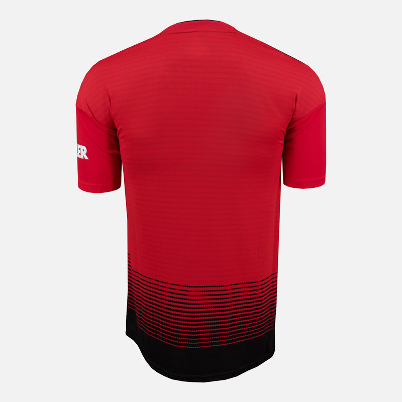 Fred Signed Manchester United Shirt 2018-19 Home [Front]