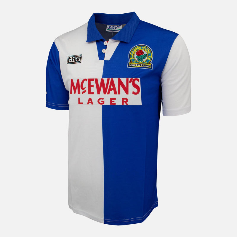 Alan Shearer Signed Blackburn Rovers Shirt Home [9]