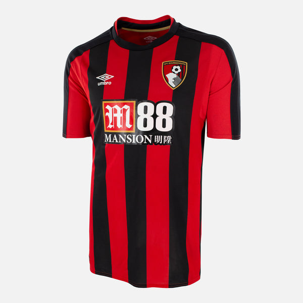2017-19 Bournemouth Home Shirt Red Black Football kit