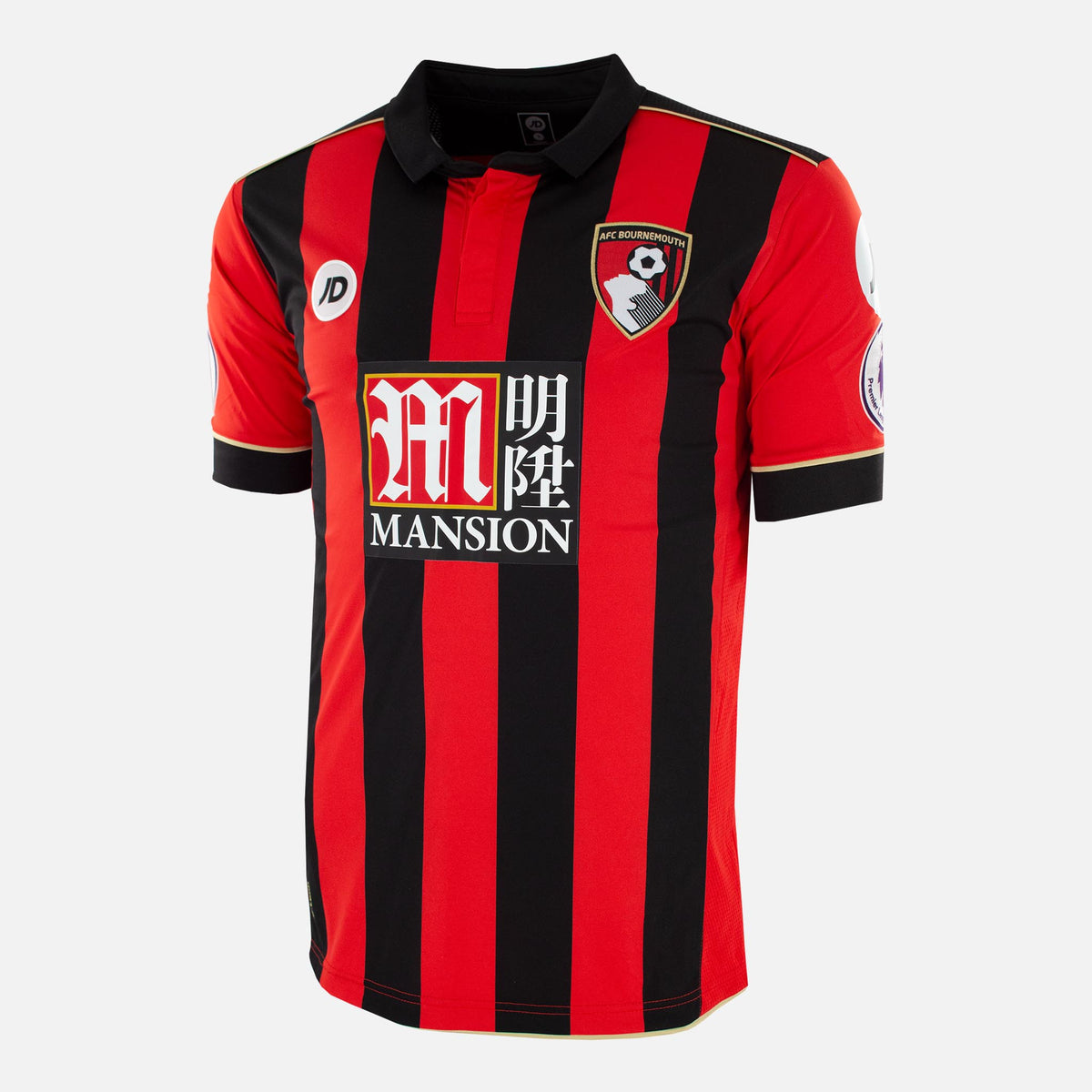 Wilson Match Match Worn/Issue Bournemouth Shirt 2016-17 Home [14] — Authentic Match Worn Shirt | The Vault