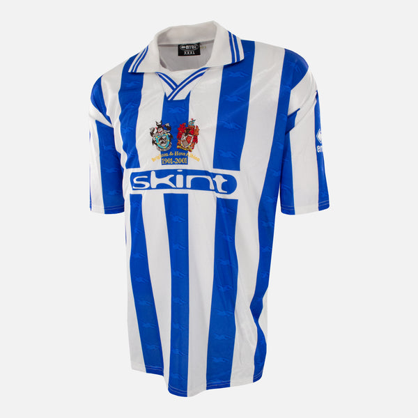 Brighton Football Shirt Blue and White