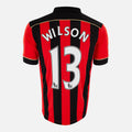 Wilson Match Match Worn/Issue Bournemouth Shirt 2016-17 Home [14]