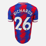 Framed Chris Richards Signed Crystal Palace Shirt [Mini]