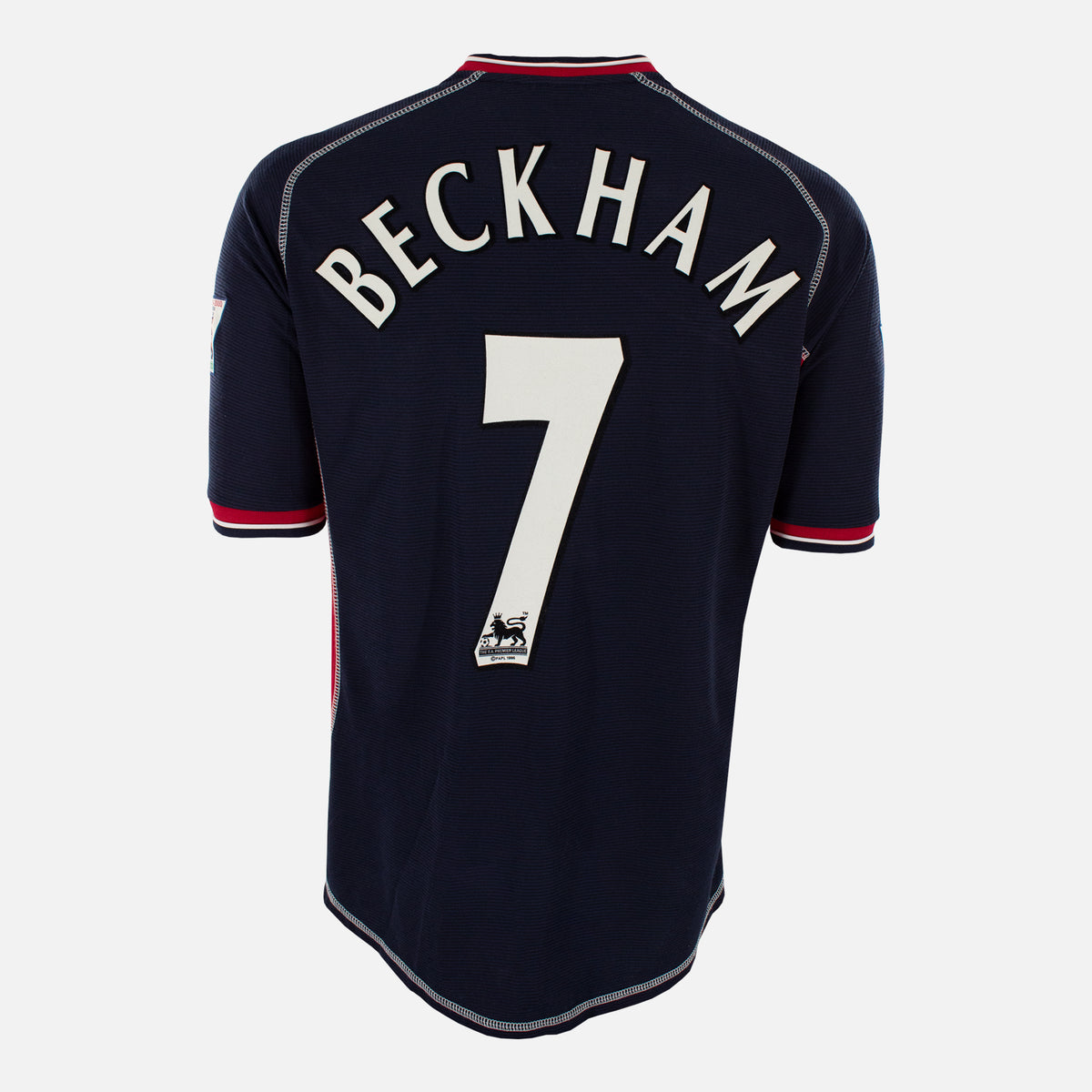 2000-01 Manchester United Third away Shirt Beckham 7 [Perfect] L — Verified official Manchester United shirt, condition graded | The Vault