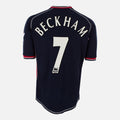 2000-01 Manchester United Third away Shirt Beckham 7 [Perfect] L