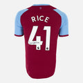 Declan Rice Signed West Ham United Shirt 2020-21 Home [41]