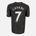 Edinson Cavani Signed Manchester United Shirt 2020-21 Away [7]