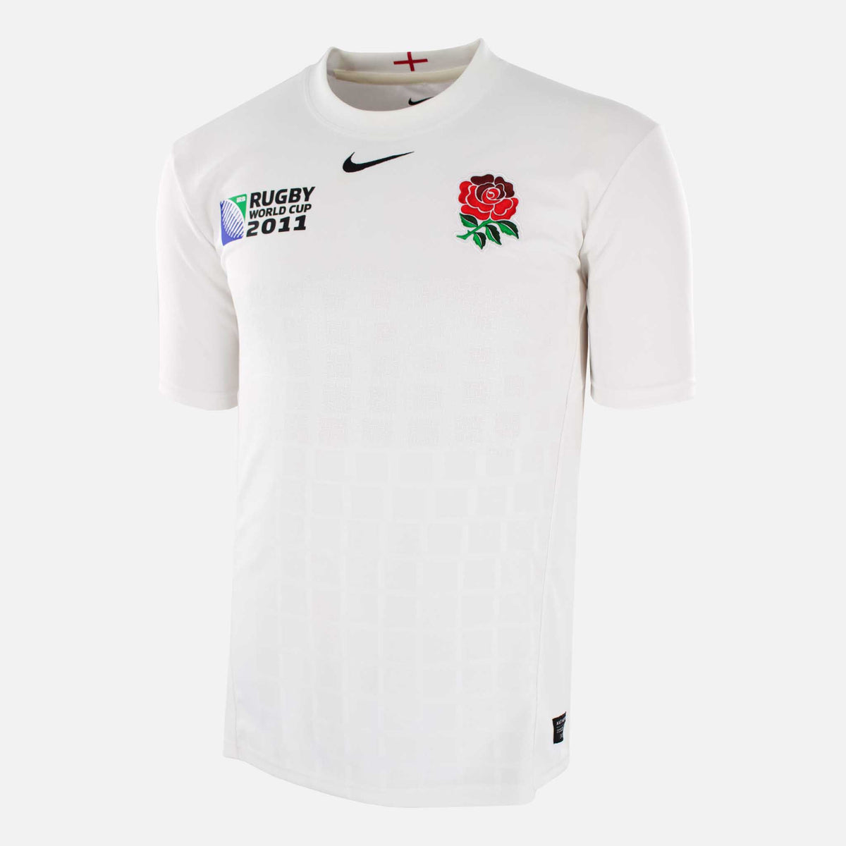 2011 England Rugby Home Shirt World Cup Pro Version [Perfect] M — Verified official England Rugby shirt, condition graded | The Vault