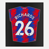 Framed Chris Richards Signed Crystal Palace Shirt [Mini]