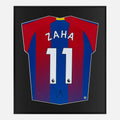 Framed Zaha Signed Shirt, Crystal Palace Home [Lite]