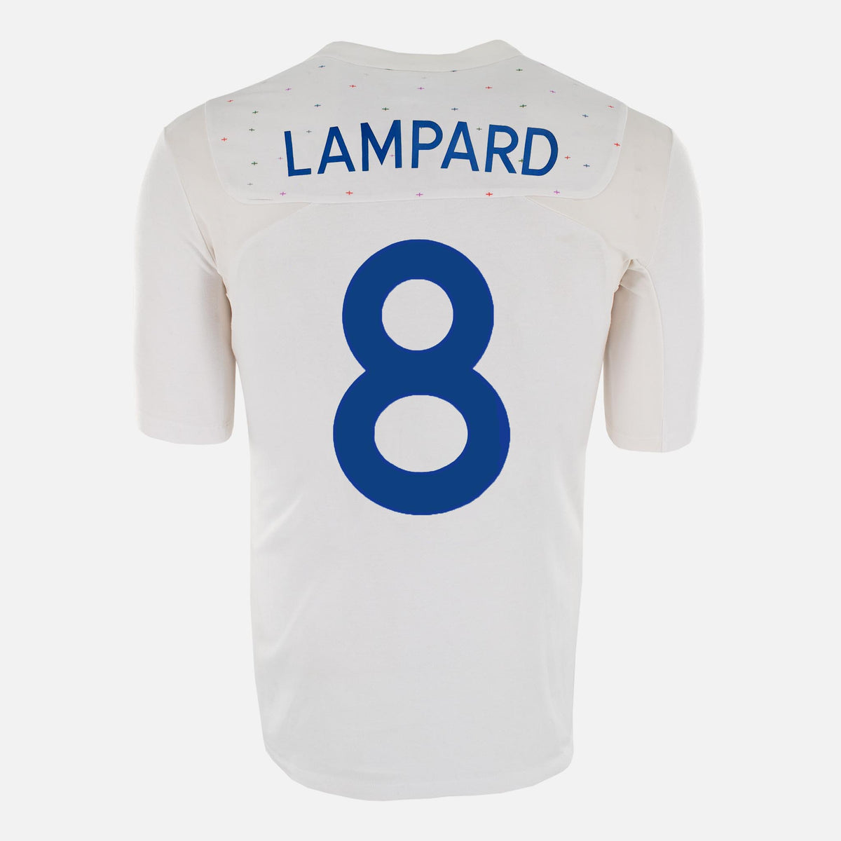2010-11 England Home Shirt Lampard 8 [Perfect] S — Verified official England shirt, condition graded | The Vault
