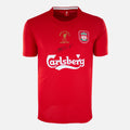 Steven Gerrard Signed Liverpool Shirt 2005 Istanbul Champions Home [Front]