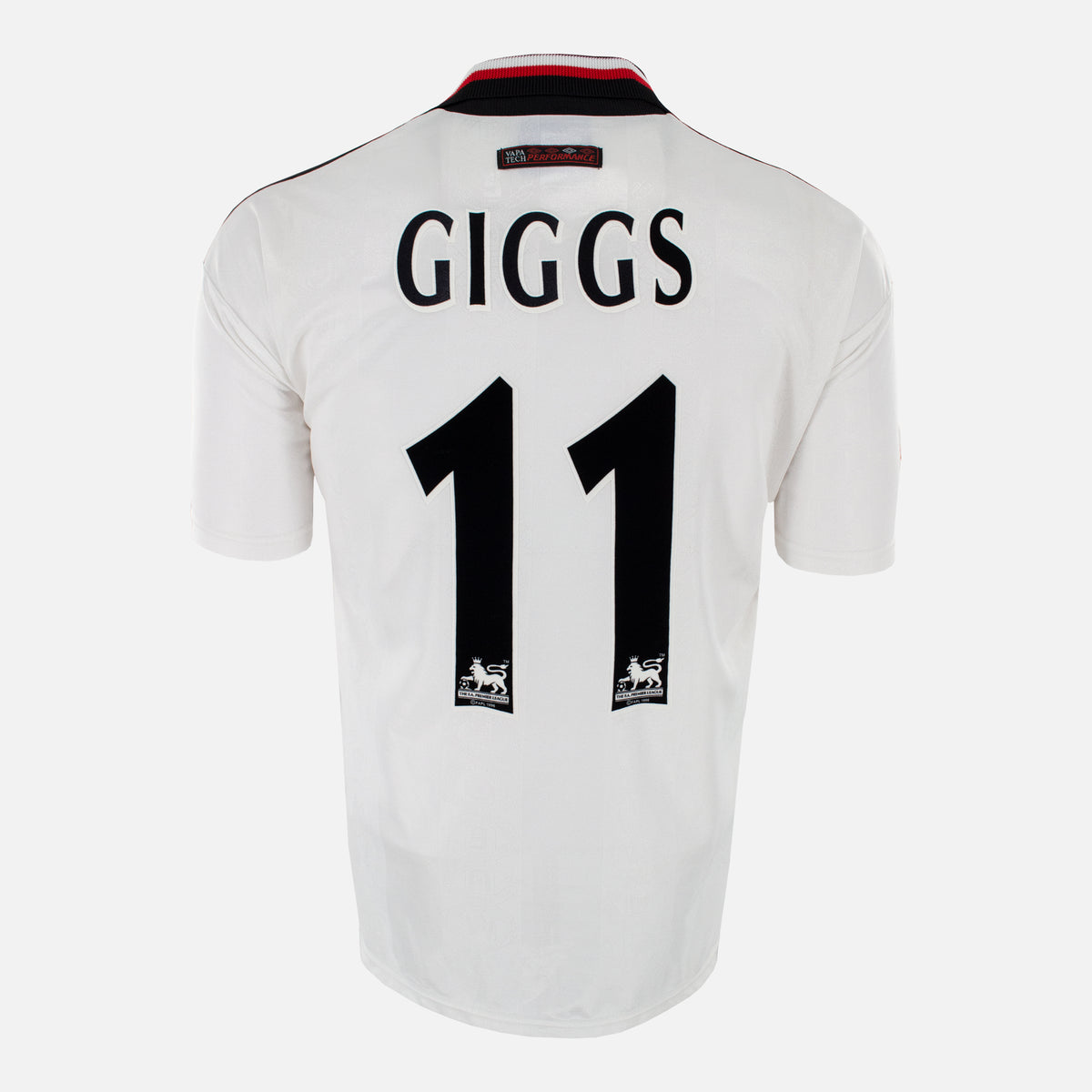 1997-99 Manchester United Away Shirt Giggs 11 [Perfect] L — Verified official Manchester United shirt, condition graded | The Vault