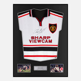 Framed Ryan Giggs Signed Manchester United Shirt 1999 Treble [Modern]