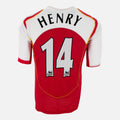 2004-05 Arsenal Home Shirt Henry 14 [Good] XL