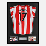 Framed Ivan Toney Signed Brentford Shirt 2021-23 [Modern]