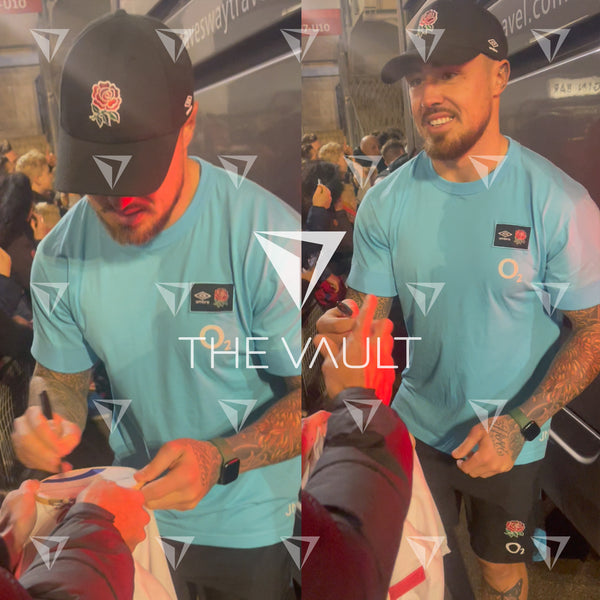 Jack Nowell Signed England Rugby Shirt 2020-21 Home [Front]
