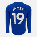2020-21 Everton Home Shirt Rodriguez 19 long sleeve [Perfect] M