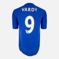 Jamie Vardy Signed Leicester City Shirt 2015-16 Home [9]