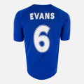 Jonny Evans Signed Leicester City Shirt Home [6]