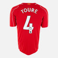 Kolo Toure Signed Liverpool Shirt 2014-15 Home [4]