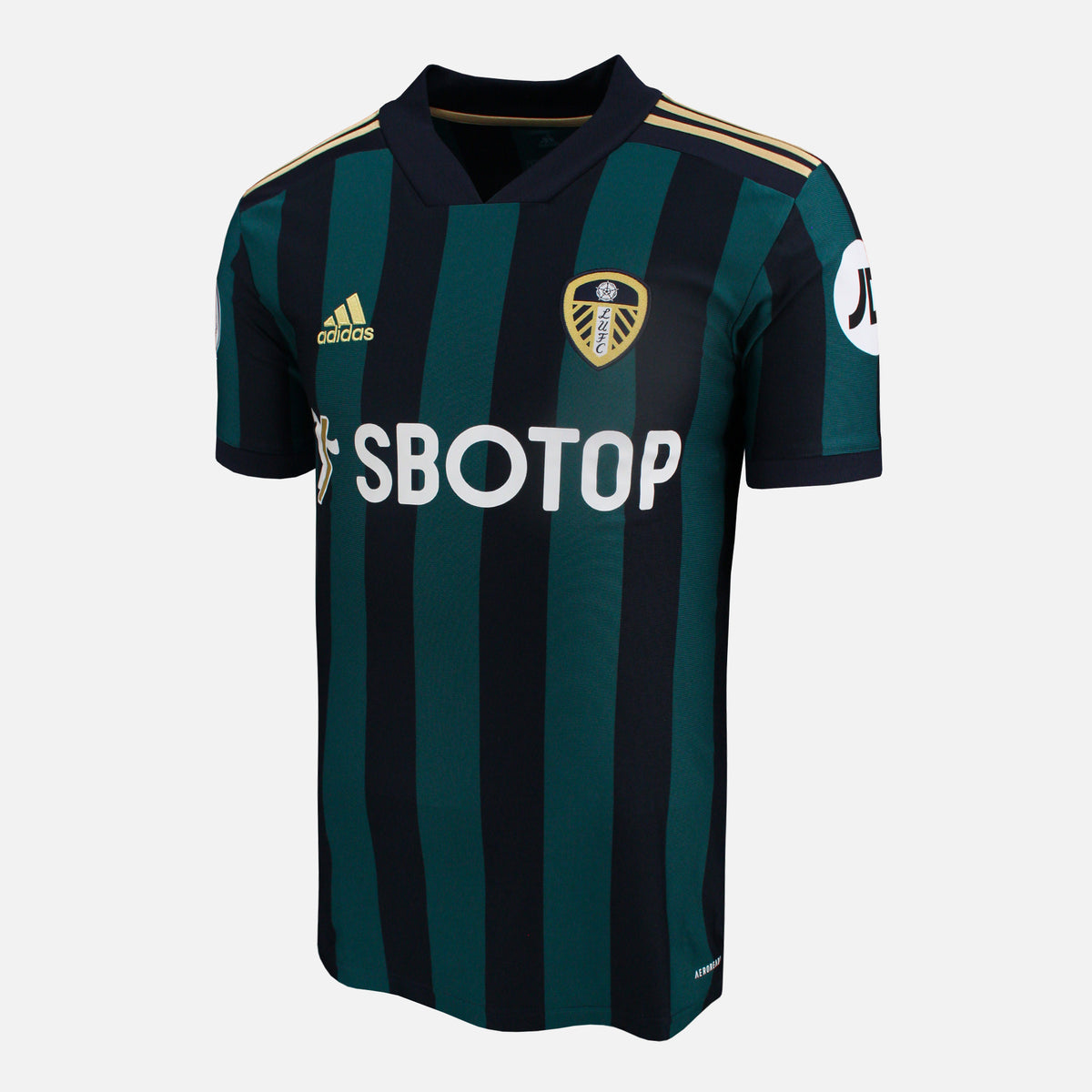 2020-21 Leeds United Away Shirt PL badge [Perfect] S — Verified official Leeds United shirt, condition graded | The Vault