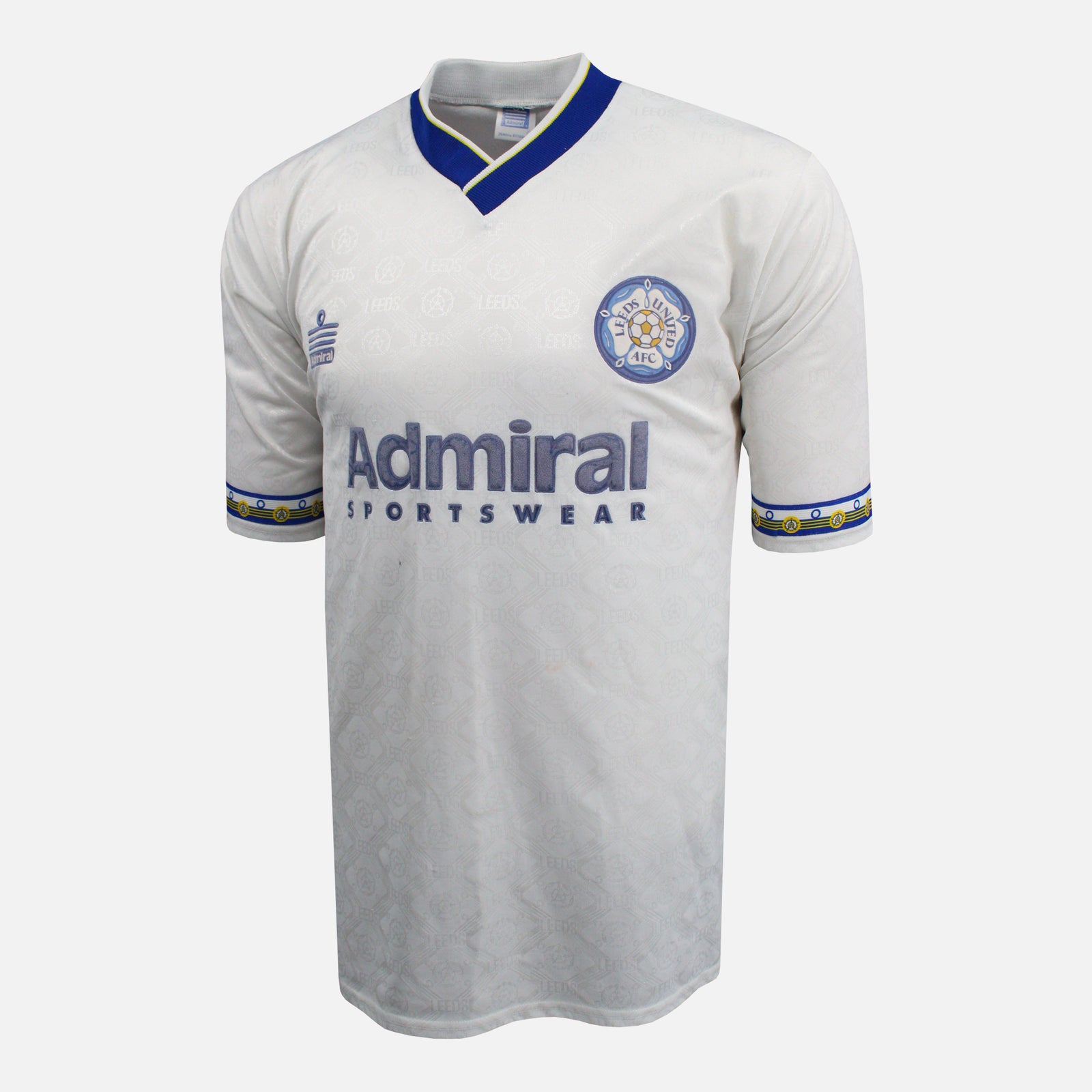 1992-93 Leeds United Home Shirt Admiral Good M