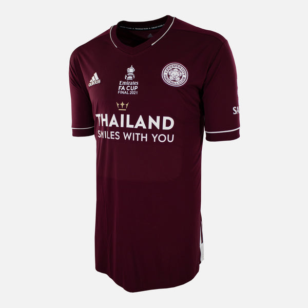 2020-21 Leicester City FA Cup Final Shirt Maroon third away jersey