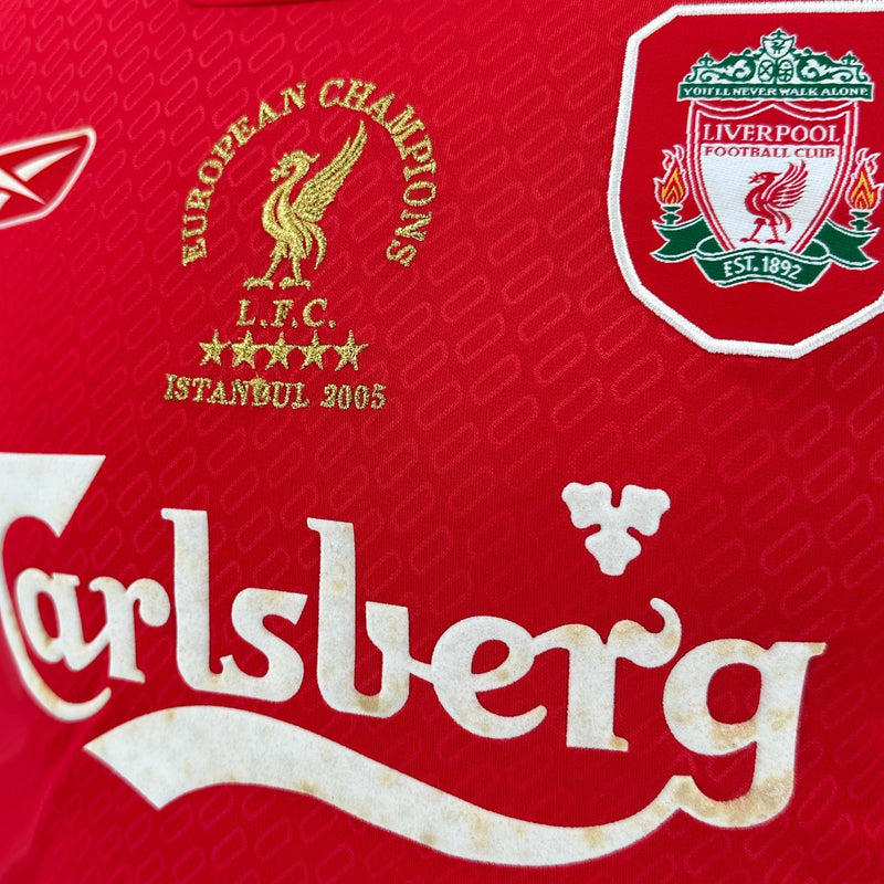 Liverpool 2005 champions store league commemorative shirt