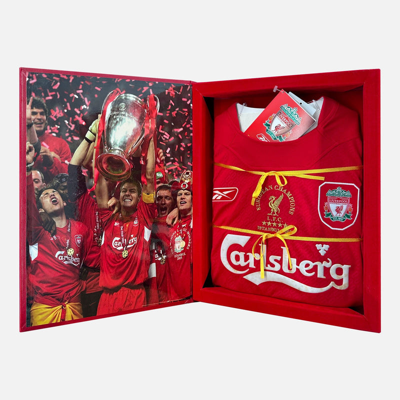 2005 Liverpool Home Shirt Boxed Istanbul Final Commemorative [New] S