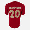 2019-20 Liverpool Home Shirt Champions 20 [New] M