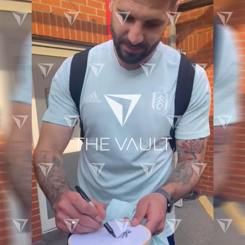 Aleksandar Mitrovic Signed Fulham Shirt 2021-22 Home [9]