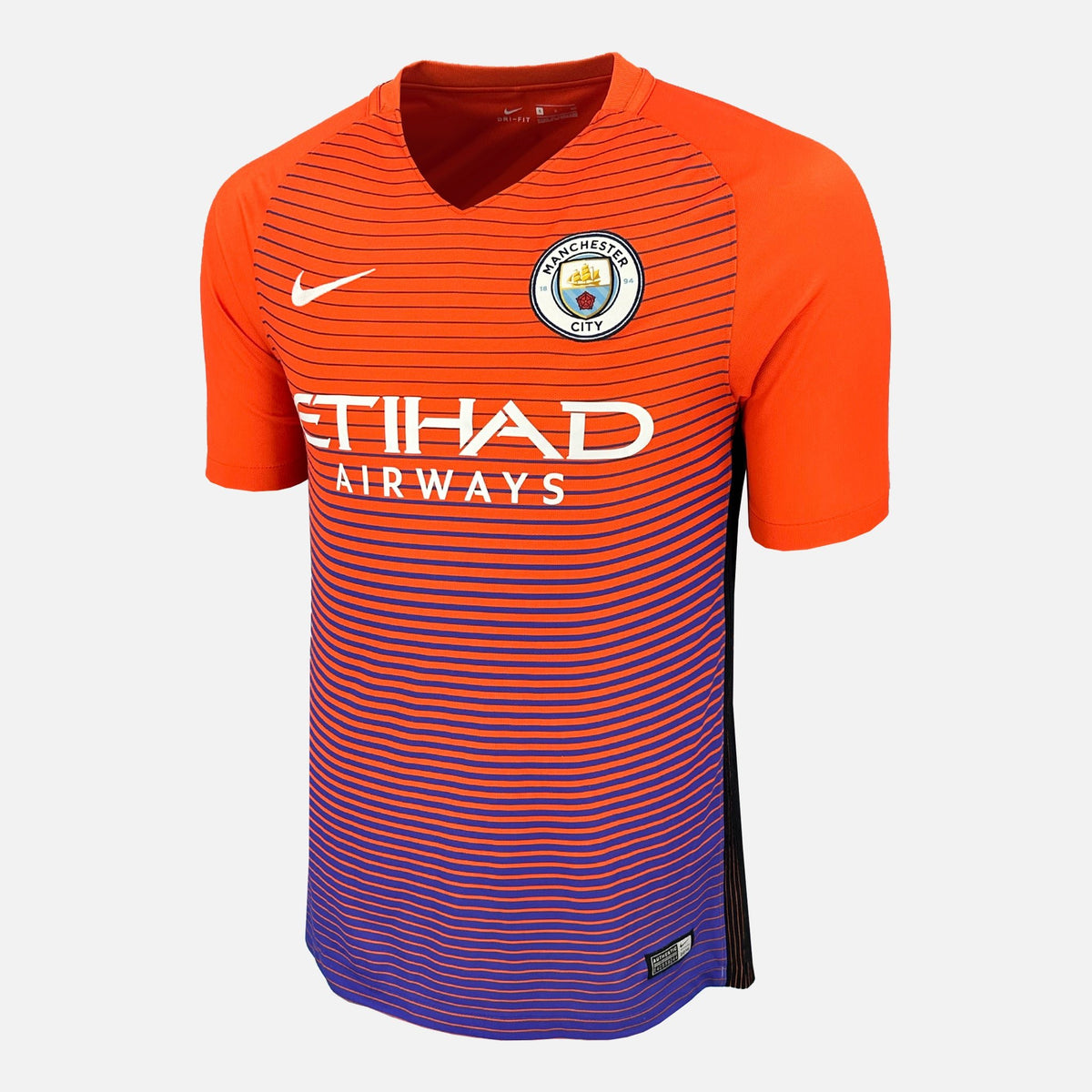 2016-17 Manchester City Third away Shirt [Perfect] S — Verified official Manchester City shirt, condition graded | The Vault
