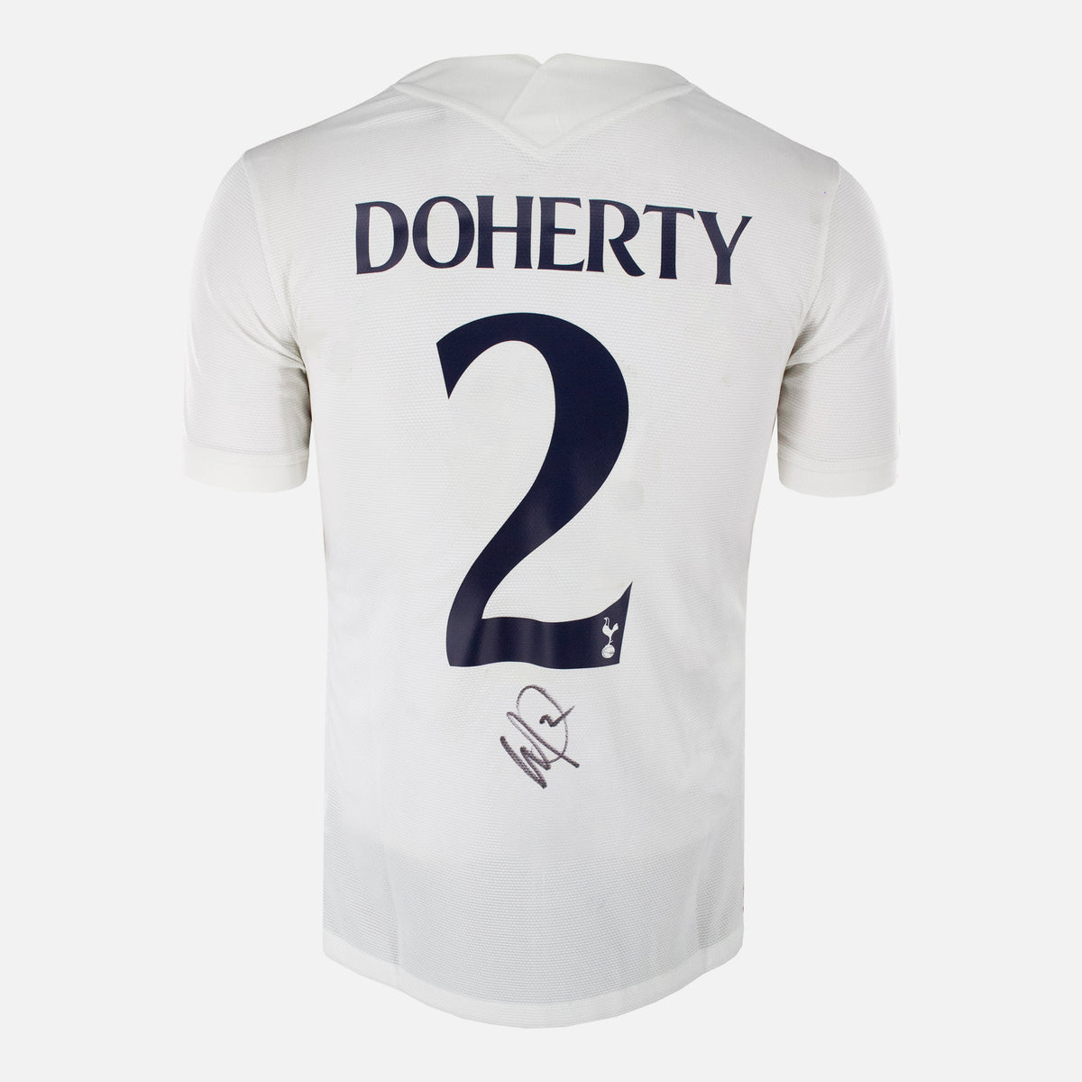 Matt Doherty Signed Tottenham Hotspur Shirt 2021-22 Home [2] — Tottenham Hotspur signed shirt from the 2020 to 2021 season | The Vault