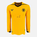 Max Kilman Signed Wolves Shirt 2022-23 Home [Front]
