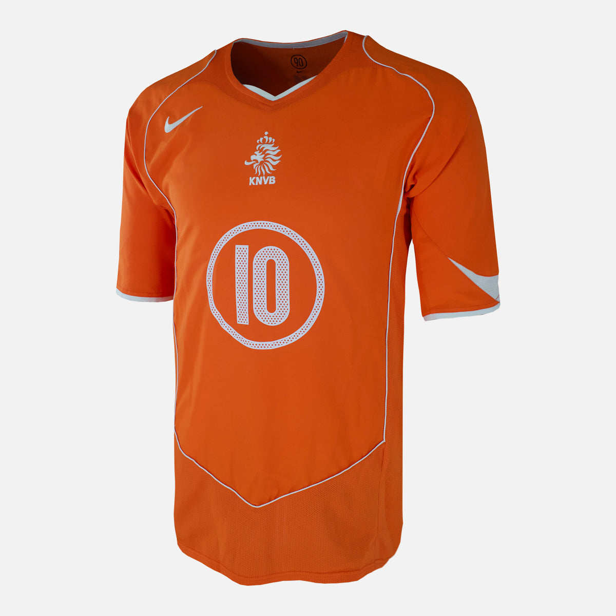 2004-06 Netherlands Home Shirt V.Nistelrooy 10 [Excellent] — Looking after your Netherlands Home jersey | The Vault