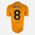 Ruben Neves Signed Wolves Shirt 2019-20 Home [8]