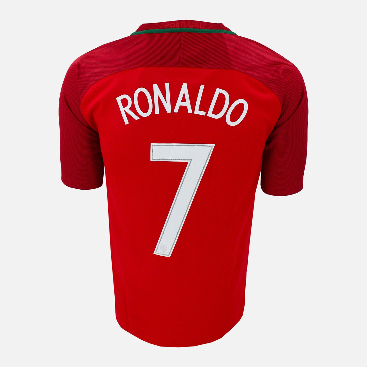 2016 Portugal Home Shirt Ronaldo 7 Euro Final Winners [Excellent] S — Looking after your Portugal Home jersey | The Vault