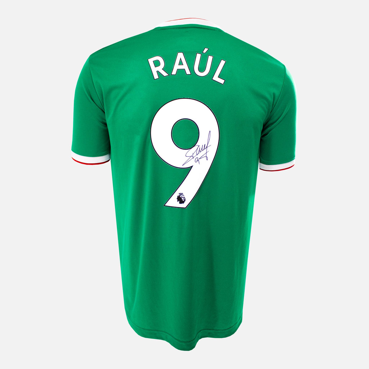 Raúl Jiménez Signed Wolves Shirt 2019-20 Third away [9] — Wolves signed shirt from the 2019 to 2020 season | The Vault