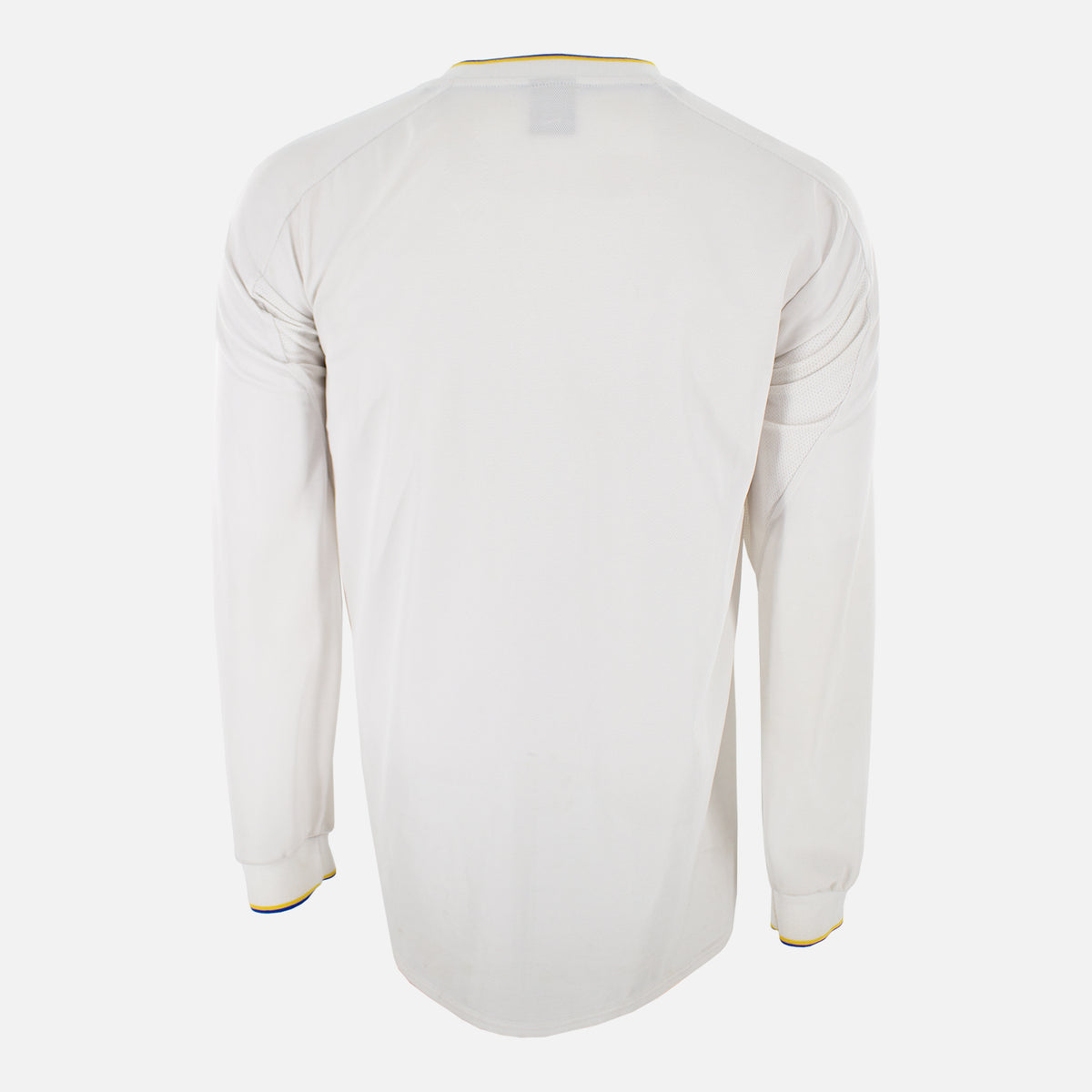 2000-02 Leeds United Home Shirt long sleeve [Fair] XXL — Looking after your Leeds United Home jersey | The Vault