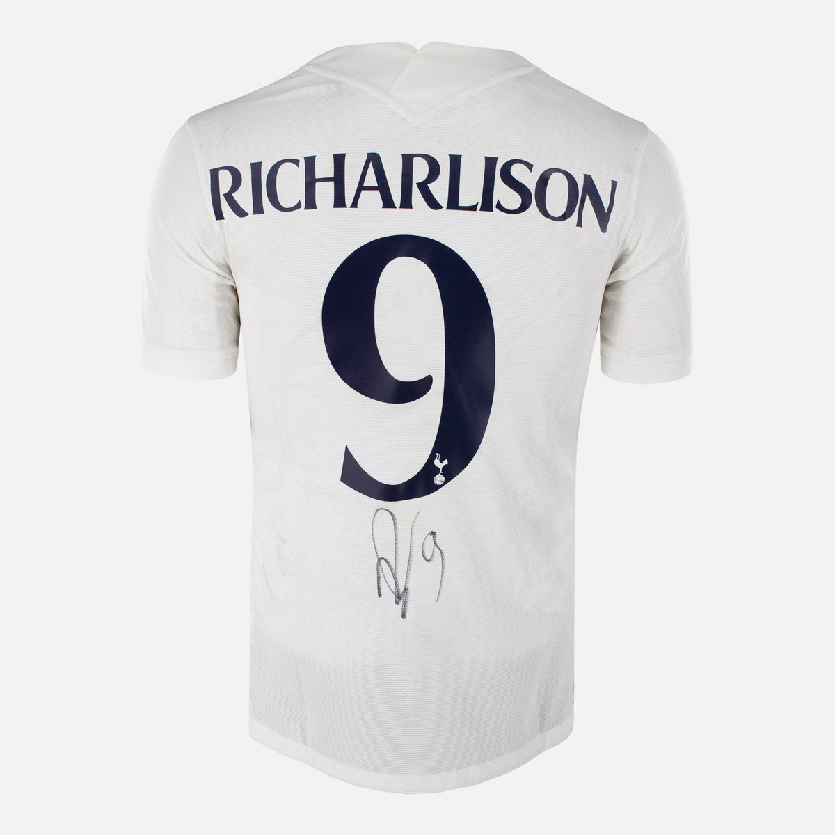 Richarlison Signed Tottenham Hotspur Shirt 2021-22 Home [9] — Tottenham Hotspur signed shirt from the 2021 to 2022 season | The Vault