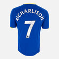 Richarlison Signed Everton Shirt 2021-22 Home [7]