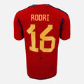Rodri Signed Spain Shirt 2022-23 Home [16]