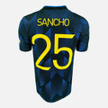 2021-22 Manchester United Third away Shirt Sancho 25 [Perfect] M