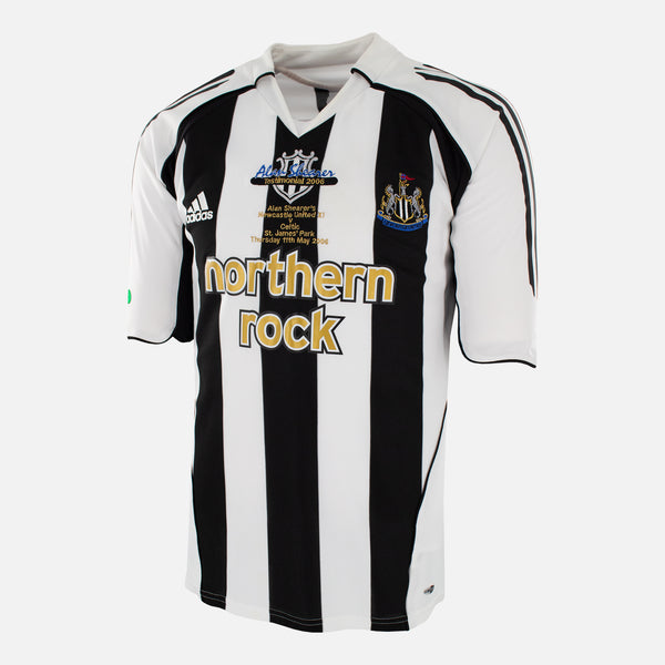 2006 Newcastle United Home Shirt Alan Shearer Testimonial embroidery [