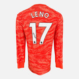 Bernd Leno Signed Fulham Shirt Goalkeeper Home [17]