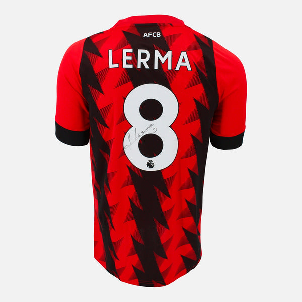 Jefferson Lerma Signed Bournemouth Shirt 2022-23 Home [8]